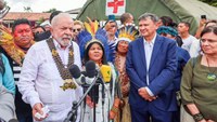 Com Lula, Wellington Dias desembarca em Roraima e acompanha suporte do MDS ao povo Yanomami