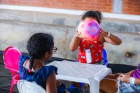 Com apoio do MDS, Cuidoteca Erê garante acolhimento às crianças durante Marcha das Mulheres Negras