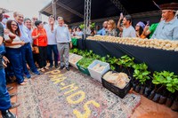 Durante ato público no Piauí, ministro anuncia investimentos para retomada do Programa Cisternas