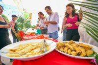 Em Brasília, MDS monta tenda para apresentar a nova composição da cesta básica