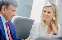 Encontro entre ministro e rainha dos Países Baixos serve para troca de experiências em inclusão socioeconômica