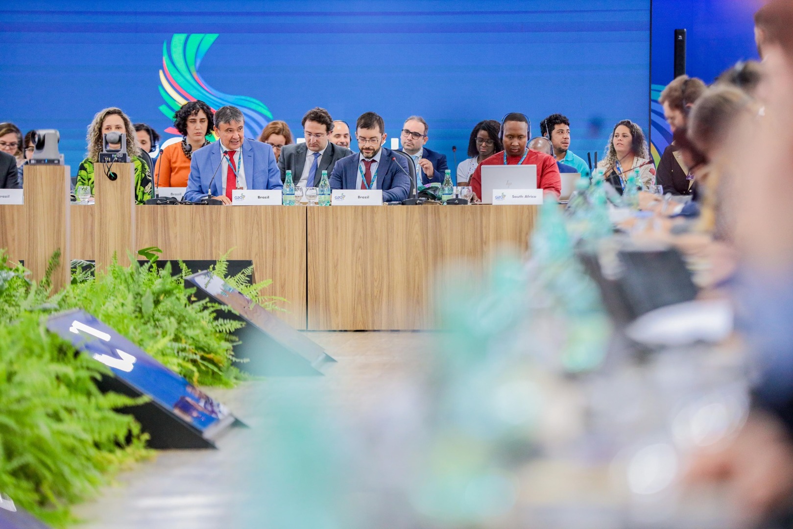 Primeira série de encontros presenciais reuniu 53 delegações, com participação de membros do G20, países convidados e organismos internacionais e ocorreu em Brasília, entre 20 e 22 de março