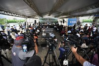 Governo Federal entrega 16 caminhões para a execução do Programa de Aquisição de Alimentos no Amazonas