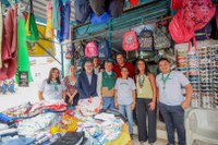 Maria da Conceição, de camelô a empreendedora, inaugura o crédito do Acredita em Porto Velho