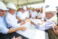 MDS acompanha obra estratégica para segurança hídrica e desenvolvimento no Piauí