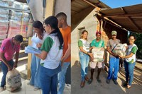 MDS envia mais de mil cestas básicas a comunidades quilombolas de Simão Filho (BA)