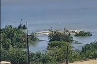 Mina 18 da Braskem se rompe na Lagoa Mundaú, em Maceió