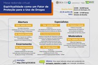 Ministério da Cidadania e OEA promovem mesa redonda sobre espiritualidade e dependência química