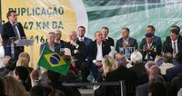 Ministro da Cidadania acompanha entrega de obra rodoviária com presidente Jair Bolsonaro