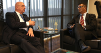 Ministro da Cidadania recebe representantes da Fundação Varkey