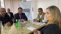 Ministro faz visita técnica para auxílio a vítimas das chuvas em Santa Catarina