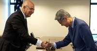 Ministro Osmar Terra recebe embaixador da Coreia do Sul no Brasil