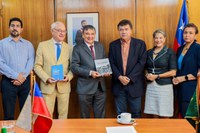 Ministro Wellington Dias apresenta Aliança Global de Combate à Fome a autoridades do Chile e convida para reunião do G20 no Brasil