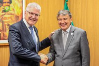 Wellington Dias debate segurança alimentar com diretor-geral do Escritório Federal de Agricultura da Suiça, Christian Hofer