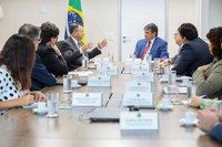 Ministro Wellington Dias e governador do Maranhão tratam de ações para atender afetados pelas enchentes no estado