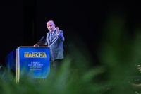 Ministro Wellington Dias participa de abertura oficial da Marcha a Brasília em Defesa dos Municípios