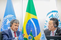 Ministro Wellington Dias recebe diretor-geral da FAO para tratar sobre o desafio para tirar o país do mapa da fome