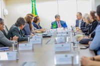 Ministro Wellington Dias recebe missão técnica da FAO para tratar de indicadores que mensuram a insegurança alimentar
