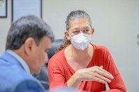 Ministros Wellington Dias e Ana Moser planejam ações para combater a pobreza por meio do esporte