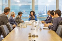 Ministros Wellington Dias e Simone Tebet discutem ações de inclusão socioeconômica