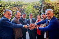 No Chile, ministro Wellington Dias debate ações conjuntas entre Cepal e Aliança Global