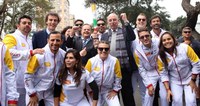 Osmar Terra acompanha abertura do Pan e fase final do tour da tocha em Lima