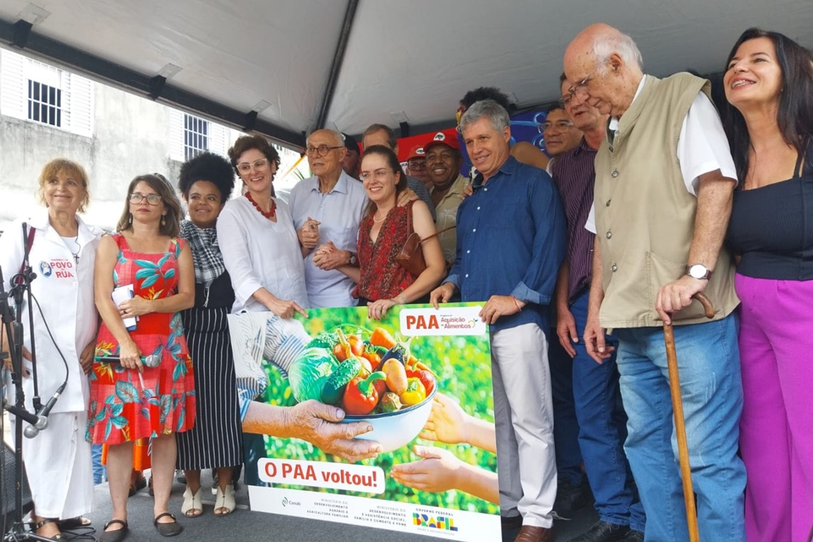 Famílias agricultoras iniciaram, no sábado (24.02), entregas de insumos às cozinhas solidárias de São Paulo