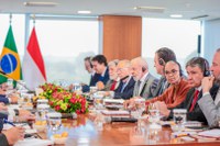 Presidente da Indonésia destaca o Brasil como referência em programas de segurança alimentar e nutricional