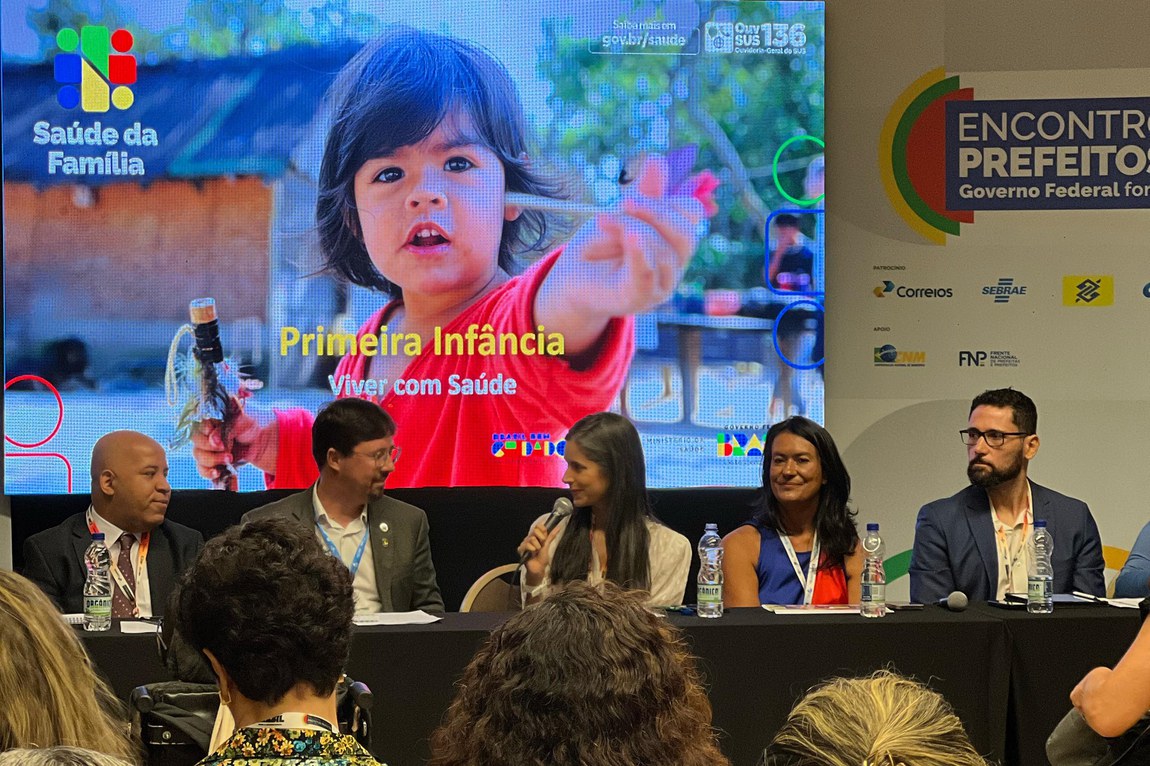 Com participação da secretária nacional de Renda de Cidadania, Eliane Aquino, atividade integrou último dia da programação do Encontro de Novos Prefeitos e Prefeitas, em Brasília