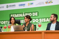 Secretária de Combate à Fome e à Pobreza do MDS participa de seminário sobre segurança alimentar em Fortaleza