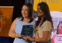 Secretária de Renda e Cidadania do MDS, Eliane Aquino, participa de premiação da Rede Synapse em Sergipe