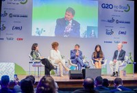 Wellington Dias apresenta ações do Brasil no combate à fome e à pobreza em painel paralelo ao G20