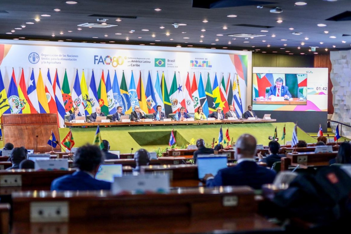 O ministro afirmou que o luta contra a insegurança alimentar é prioridade do governo e reforçou a importância da cooperação entre países