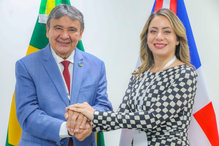 Reunião bilateral do ministro Wellington Dias com diretora Gloria Reyes, da República Dominicana (Foto: André Oliveira - MDS)