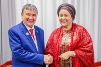 Ministro Wellington Dias e vice-secretária-geral da ONU discutem Aliança Global e COP30