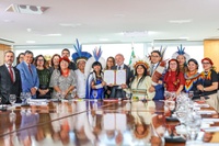 Wellington Dias participa da sanção de leis que ampliam combate à violência contra a mulher