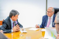 Wellington Dias ressalta resultados positivos para Desenvolvimento Social em reunião com Alckmin