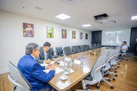 Wellington Dias se reúne com ministra da Palestina para tratar de cooperação humanitária