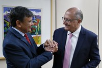 Wellington Dias vai à China com o vice-presidente Geraldo Alckmin