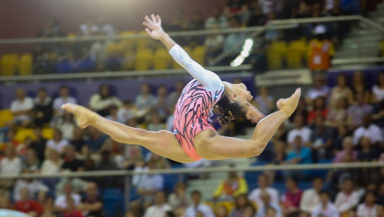 Brasileiros por medalhas na Copa do Mundo de Ginástica Artística