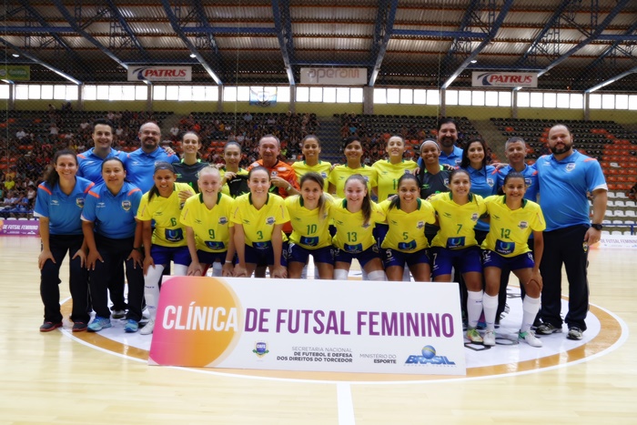 Amistoso Internacional de Futsal Feminino - Brasil x Paraguai