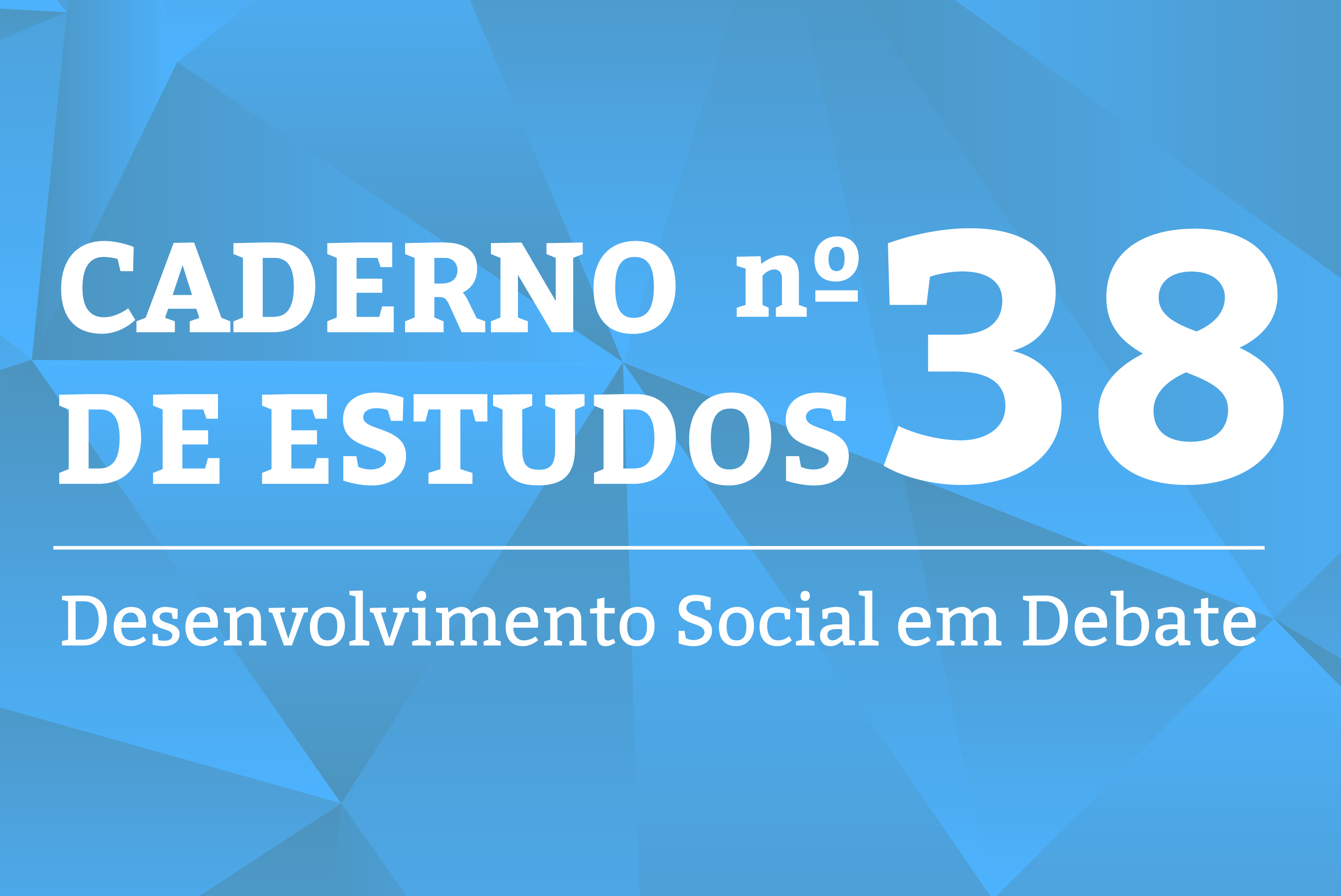 Caderno de Estudos número 38