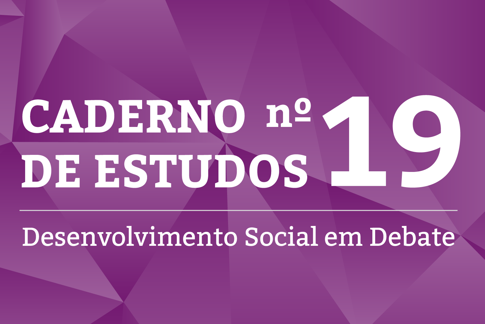 Caderno de Estudos número 19