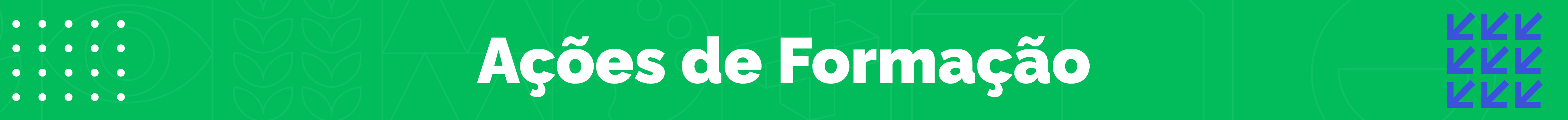 Banner Ações de Formação