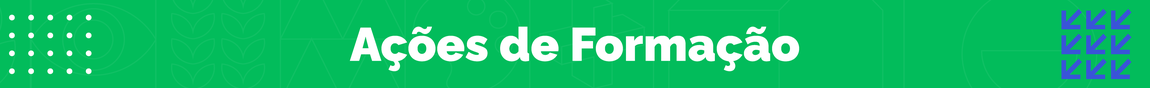 Banner Ações de Formação