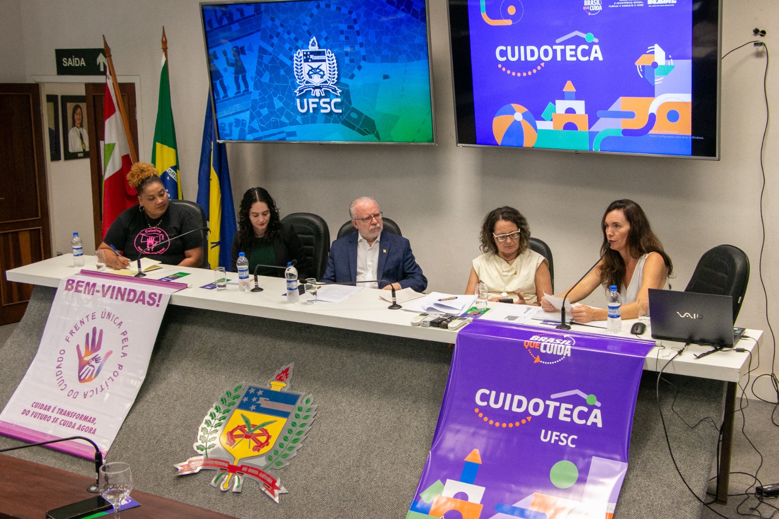 MDS inaugura cuidoteca na Universidade Federal de Santa Catarina