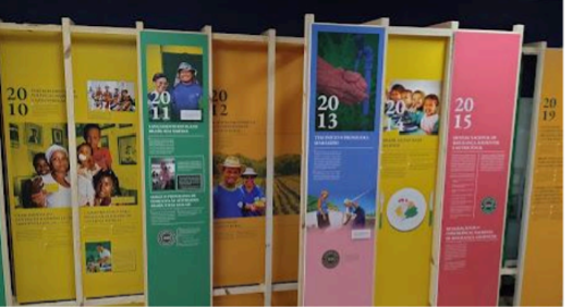 Exposição sobre o Cadastro Único na Inovateca