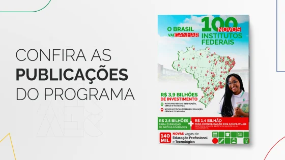 Confira as Publicações do Programa