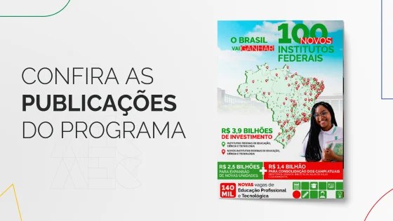 Confira as Publicações do Programa