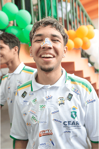 Estudante beneficiado